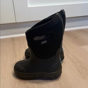 Bogs Kids Black Waterproof Rain and Snow Boots